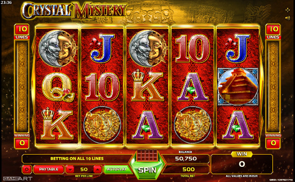 Игровой автомат Crystal Mystery - играй в слоте онлайн на деньги в Вулкан казино