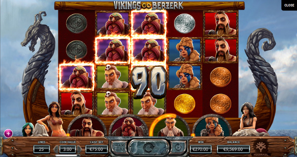 Игровой автомат Vikings Go Berzerk - в казино Вулкан 24 побеждай каждый день