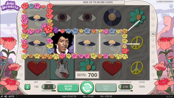 В игровом аппарате Jimi Hendrix выиграй в Вулкан Платинум - казино с лицензией